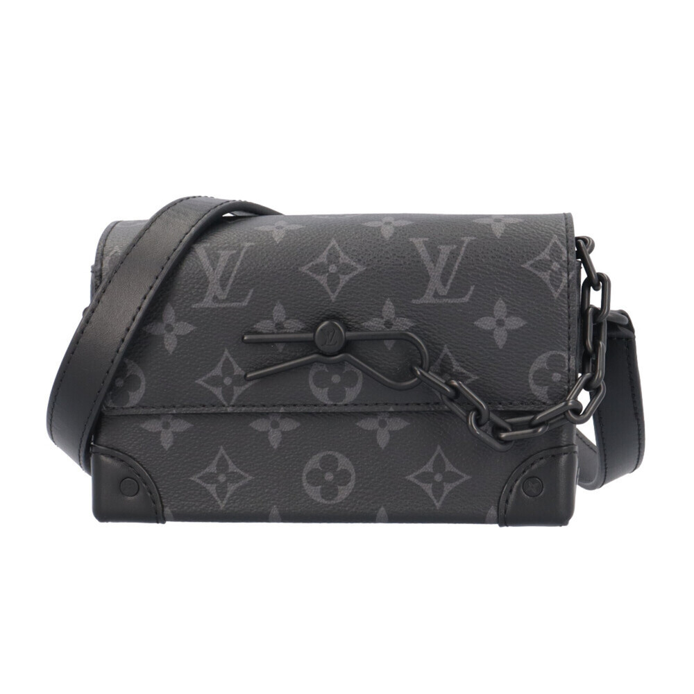 Louis Vuitton Steamer Wearable Wallet Monogram Eclipse Shoulder Bag Handbag M...